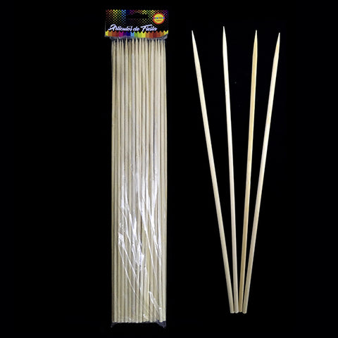 BROCHETAS ANCHAS 40CM X50PCS
