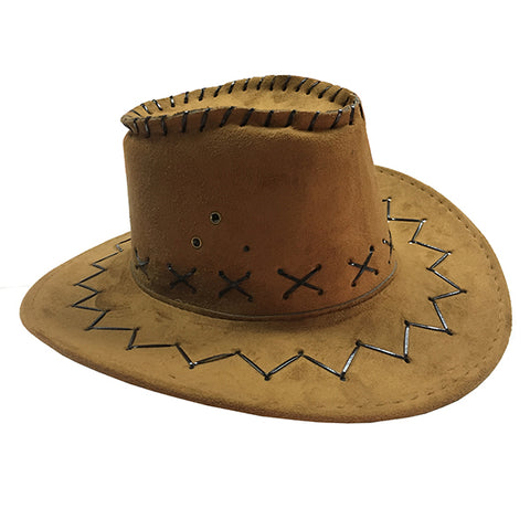 Sombrero Vaquero Niño Cafe Oscuro X1uni