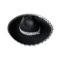 SOMBRERO MEXICANO NEGRO CHICO X1UNI