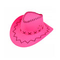 SOMBRERO VAQUERO FLUOR FUCSIA X1UNI