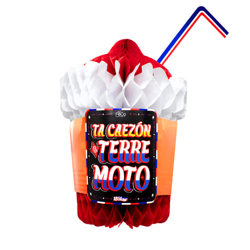 ADORNO 18 A LA CHILENA TERREMOTO 41X60CM X 1UNI