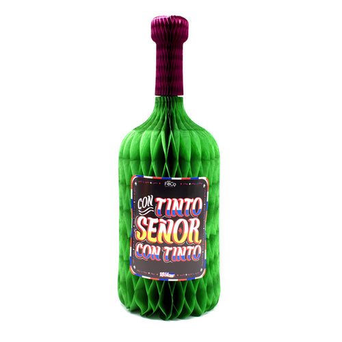 ADORNO 18 A LA CHILENA BOTELLA VINO 24X67 X 1UNI