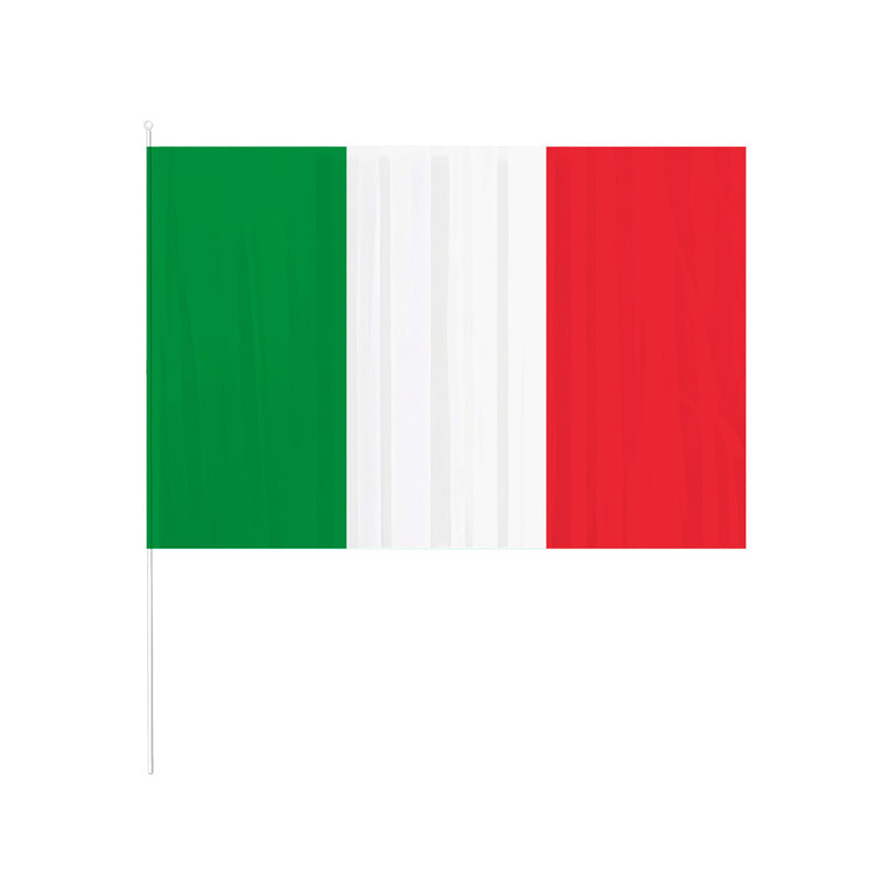 BANDERA ITALIA 60X90 PALITO X1UNI