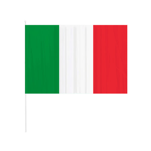 BANDERA ITALIA 60X90 PALITO X1UNI