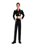 Traje Caporal Hombre Infantil Negro