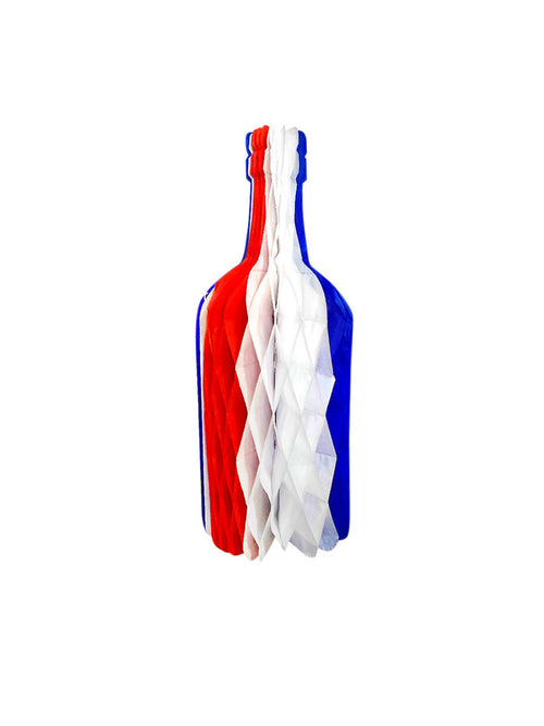 Adorno Fiestas Patrias Botella Vino 1 Unidad