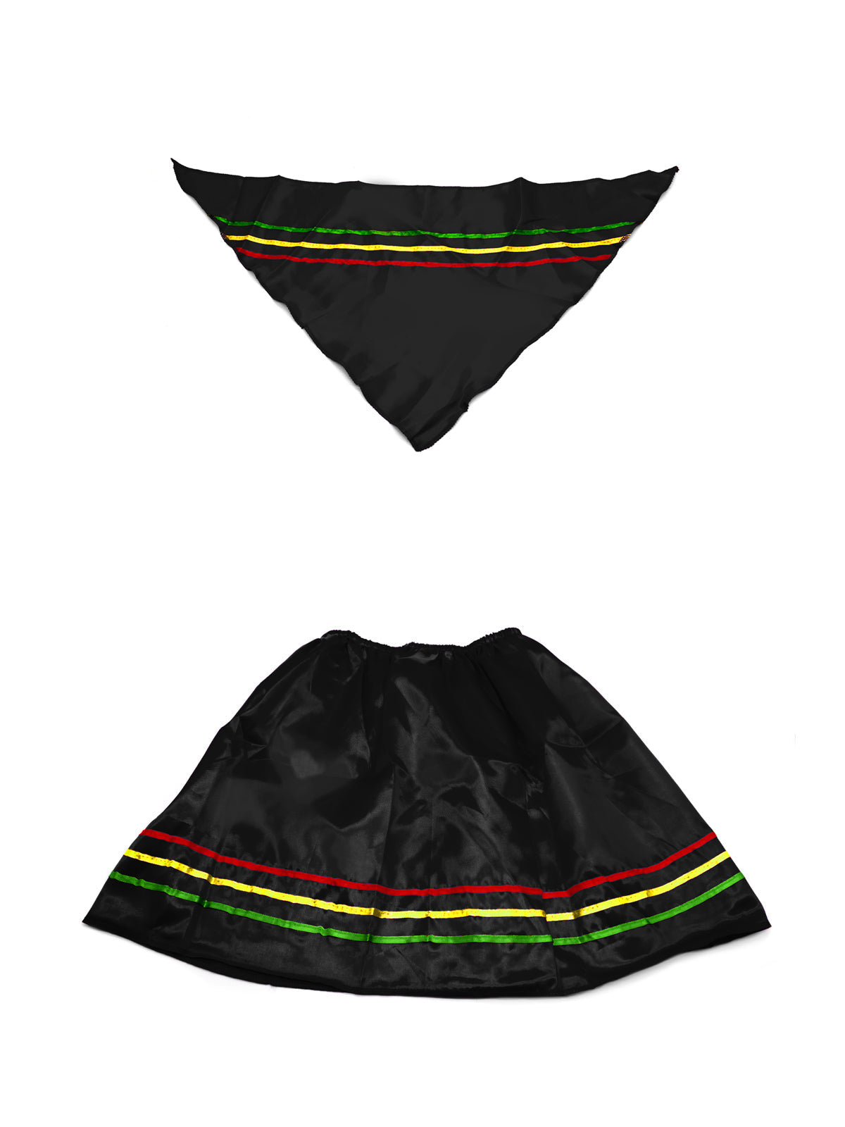 Traje Nortino Mujer Negro