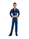 Traje Caporal Hombre Infantil Azul
